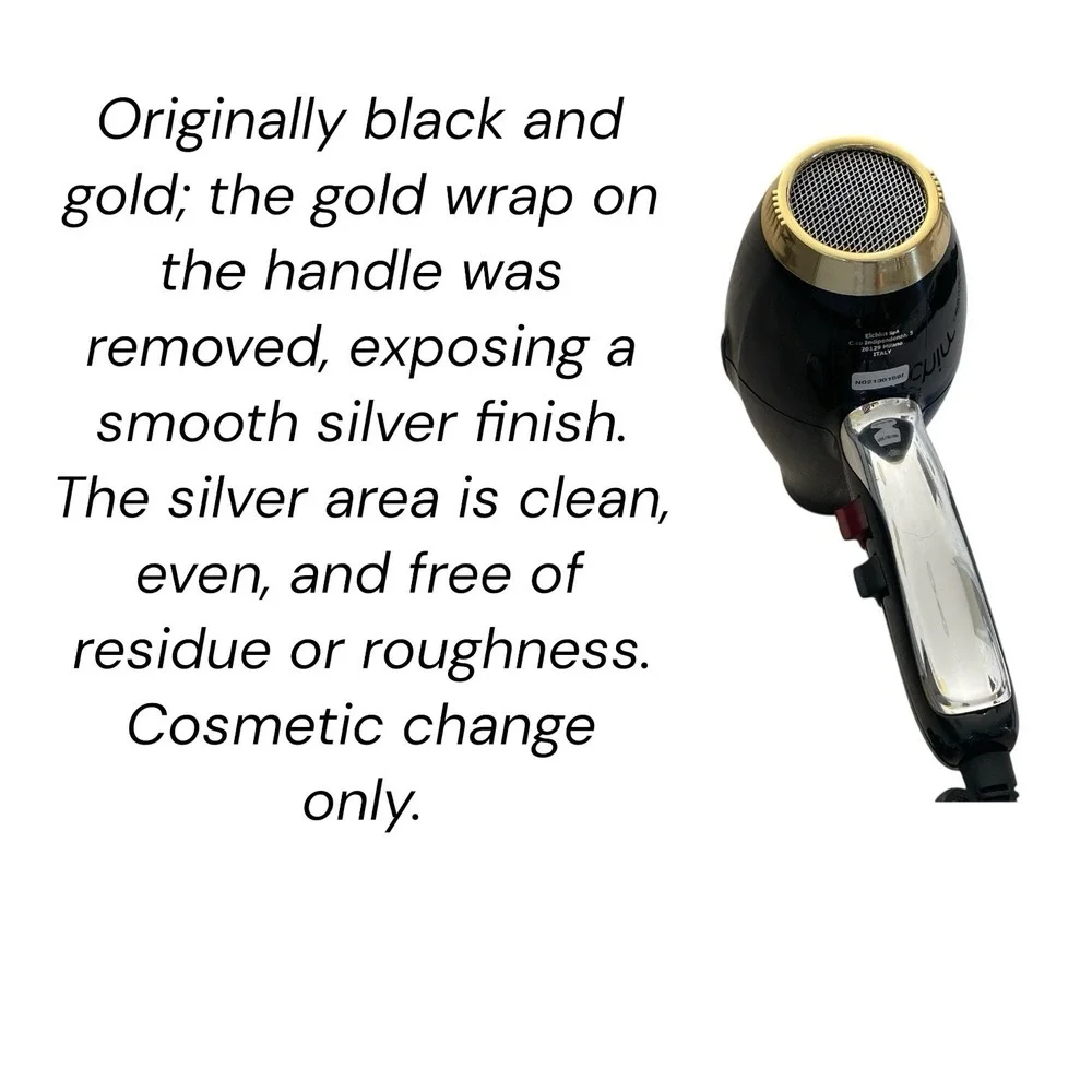 Elchim 3900 Healthy Light Ionic Professional‎ Dryers Black & Gold 2 Concentrator
